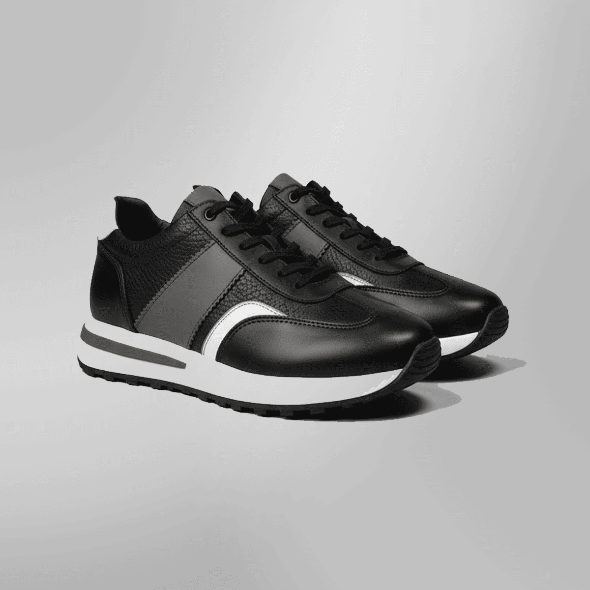 Sneakers en cuir - Homme
