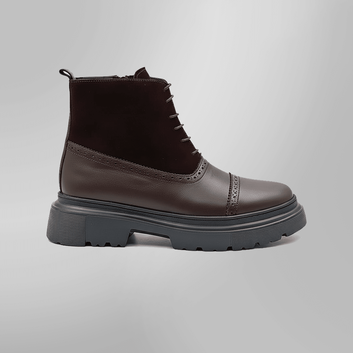 Boots Homme - Semelle Légère Très Confortable En Daim - PRALOS