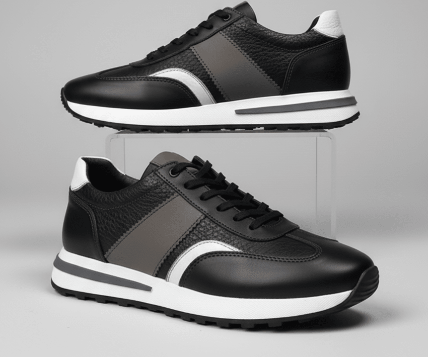 Sneakers en Cuir - Tres Confortable - PRALOS