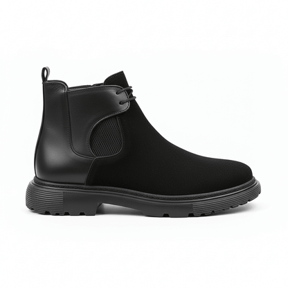 Boots Homme - Semelle Légère Très Confortable En Daim - PRALOS