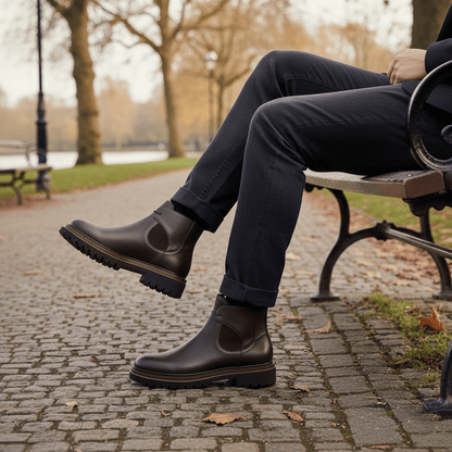 Boots Homme - Semelle Légère Très Confortable - PRALOS