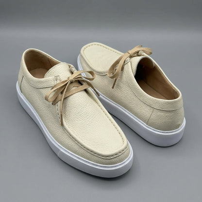 Derby En cuir Grainé