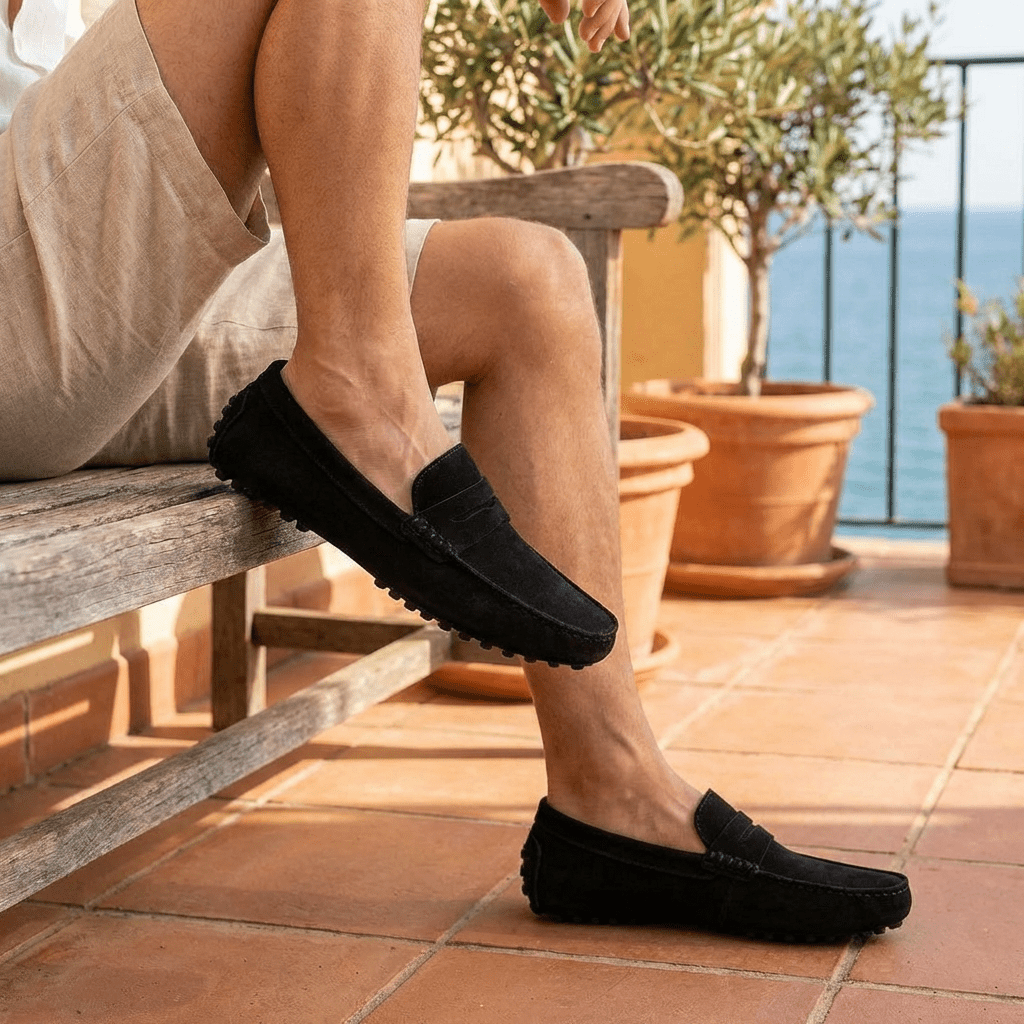 Mocassin en Daim Trés Confortable - PRALOS