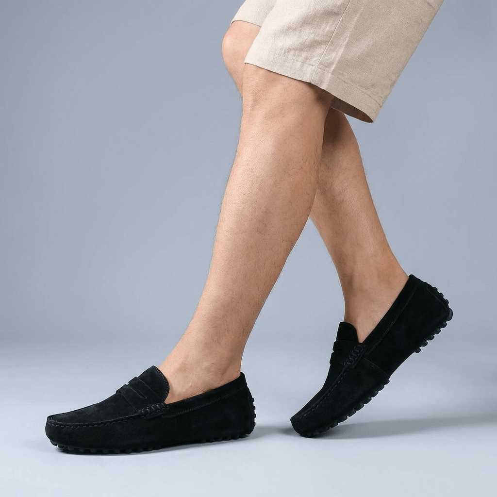 Mocassin en Daim Trés Confortable - PRALOS