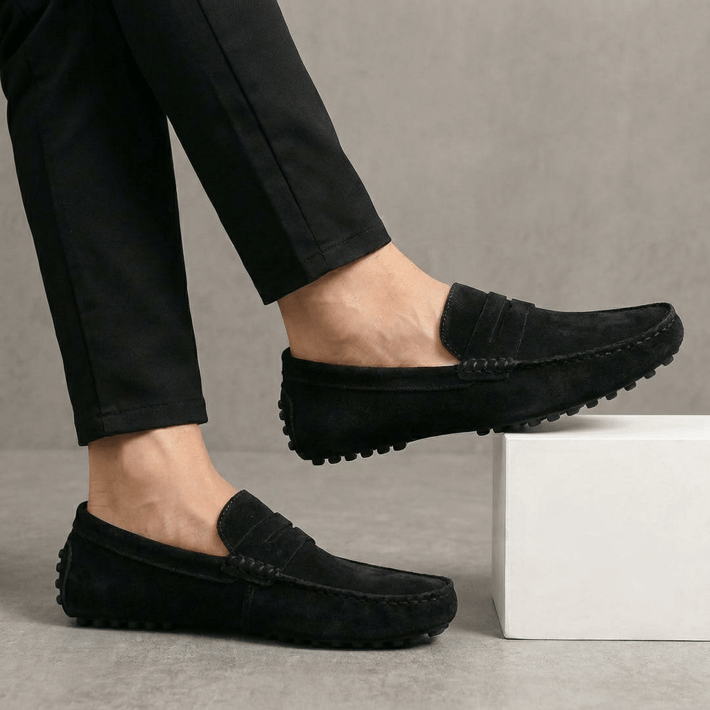 Mocassin en Daim Trés Confortable - PRALOS