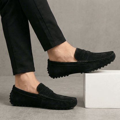 Mocassin en Daim Trés Confortable - PRALOS