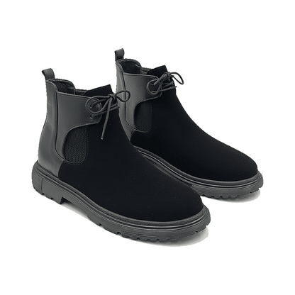Boots Homme - Semelle Légère Très Confortable En Daim - PRALOS