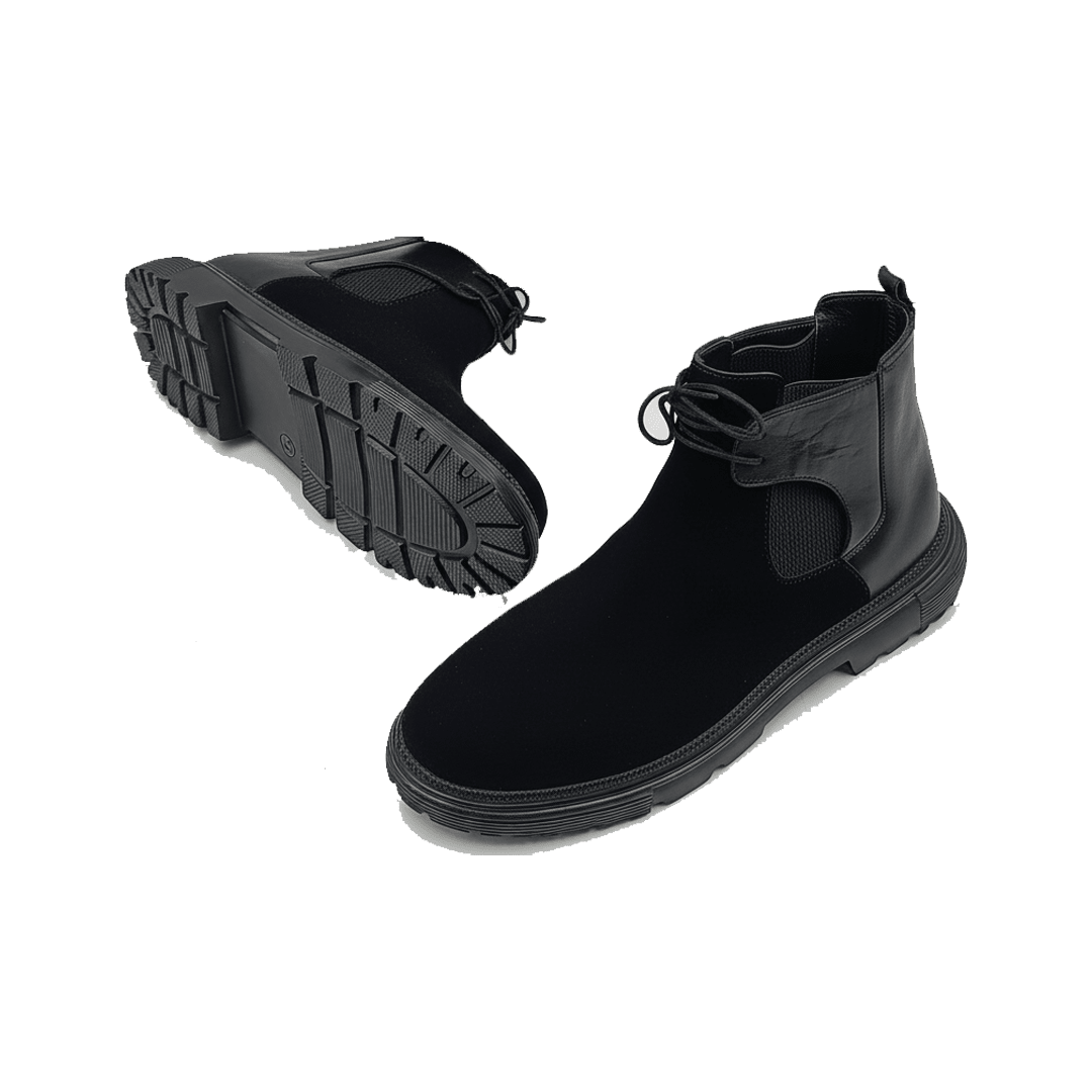 Boots Homme - Semelle Légère Très Confortable En Daim - PRALOS