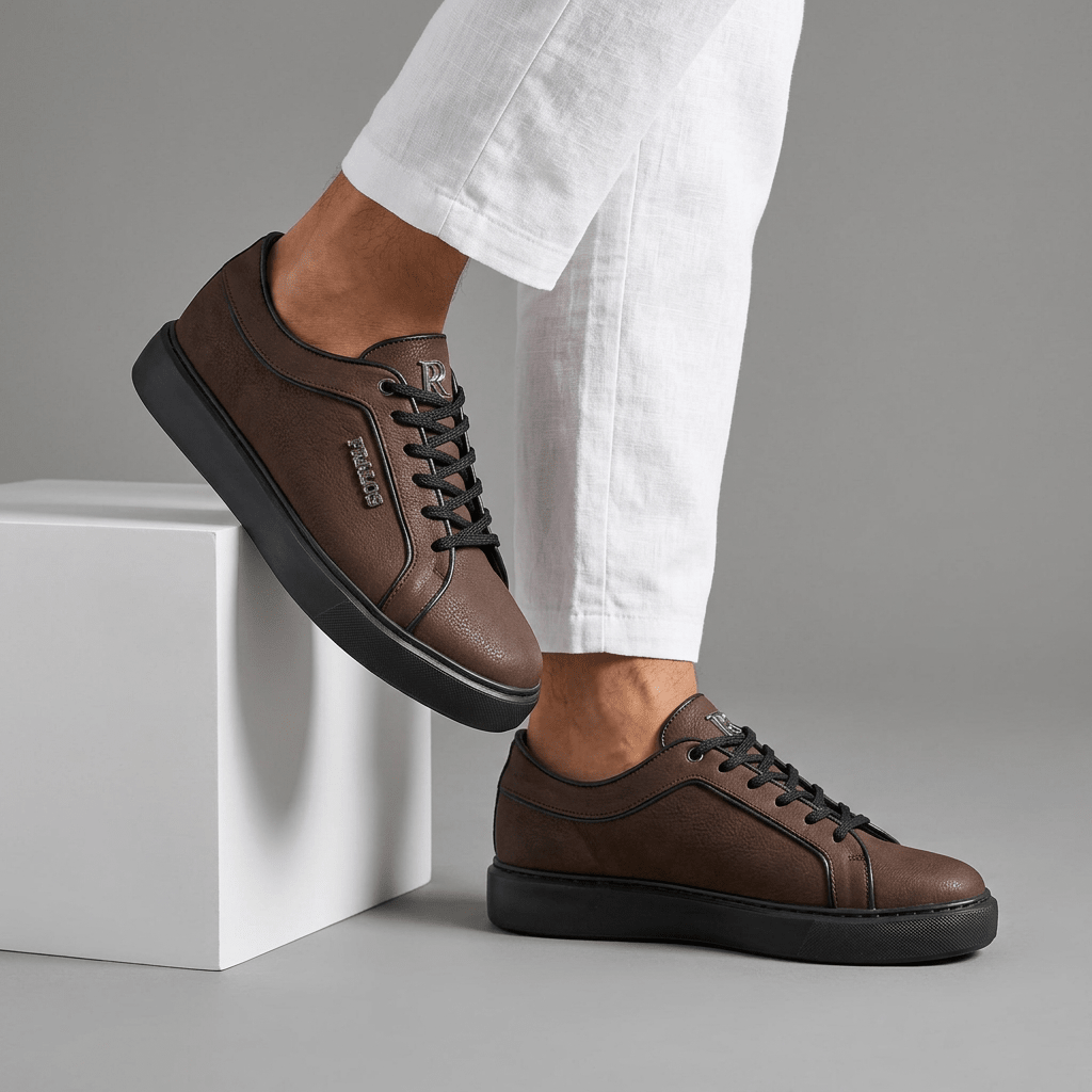 Sneakers Pralos en Cuir - PRALOS