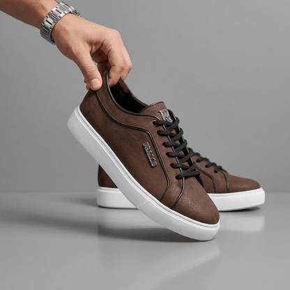 Sneakers Pralos en Cuir - PRALOS