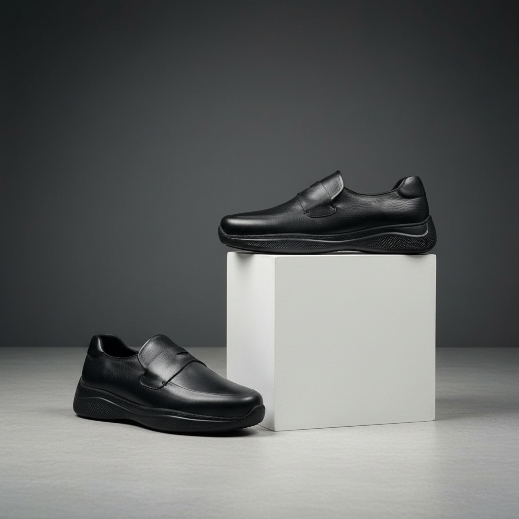 Chaussure en cuir Trés confortable