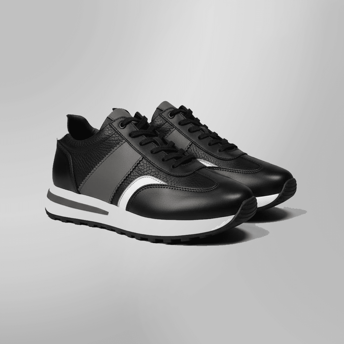Sneakers en Cuir - Tres Confortable - PRALOS